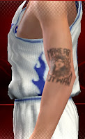 NBA 2K13 Arm Tattoos Mod Patch Make Art not War