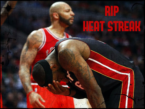 Bulls End Heat's 27-game Winning Streak, Lakers still hold NBA Record Bulls End Heat's 27-game Winning Streak, Lakers still hold NBA Record