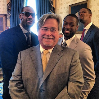 Chris Bosh Funny Photo at White House