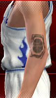 NBA 2K13 Arm Tattoos Mod Patch Ball
