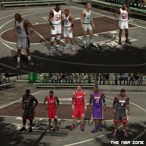 NBA 2K13 Blacktop Mode Roster - All Players Unlocked